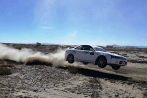quinta prueba departamental de automovilismo en el circuito Virgen de Candelaria