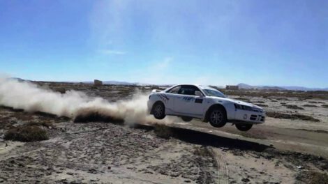 quinta prueba departamental de automovilismo en el circuito Virgen de Candelaria