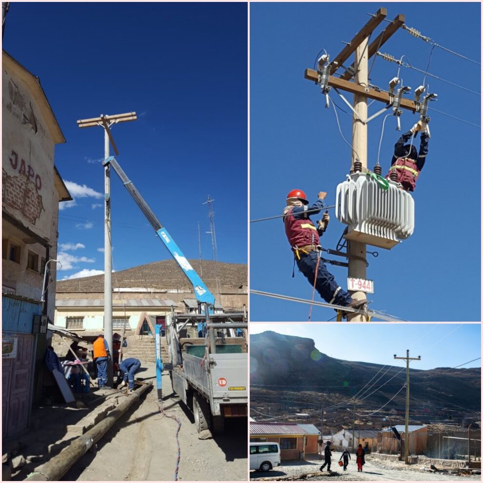 Renovación de red eléctrica en Japo