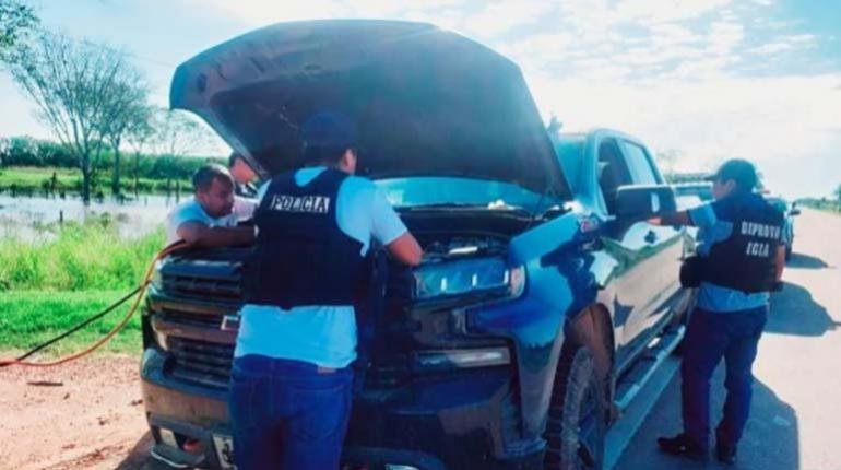 Recuperación de vehículo robado en Chile en San Julián