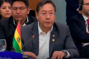 Cambio del sistema capitalista propuesto por Luis Arce en la Cumbre UE-Celac