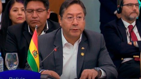 Cambio del sistema capitalista propuesto por Luis Arce en la Cumbre UE-Celac
