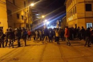 Explosión de dinamita en enfrentamientos sindicales en Potosí