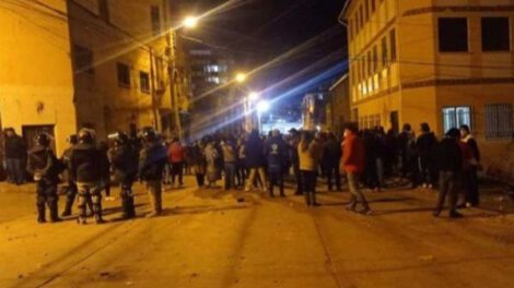 Explosión de dinamita en enfrentamientos sindicales en Potosí