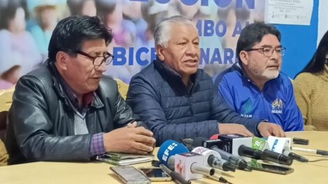Congreso Nacional del MAS-IPSP en Lauca Eñe
