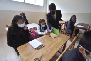 Prevención de violencia en colegios en Oruro