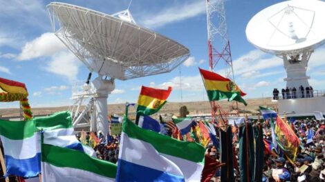 Piesat servicios satelitales en Bolivia