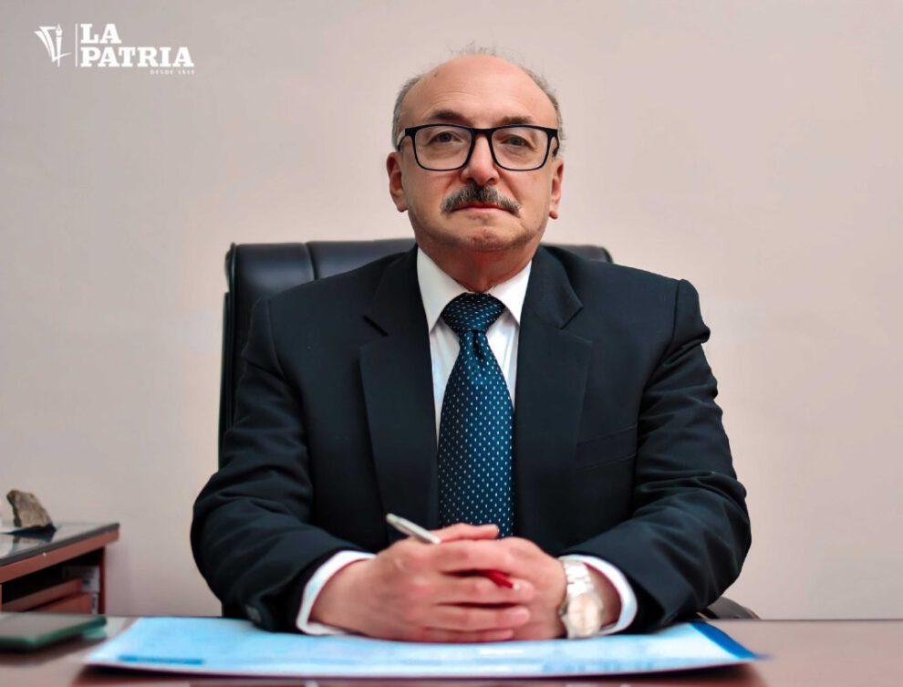 Walter Elías Veizaga Ismael, gerente general del Servicio Local de Acueductos y Alcantarillado