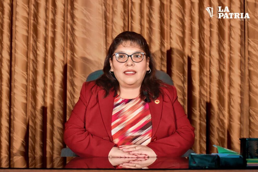 Ruth Frías Monduela, presidenta del Colegio Médico de Oruro