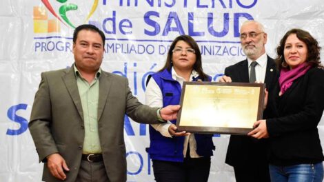 Bolivia libre de sarampión y polio