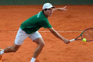 Juan Carlos Prado en el torneo ITF F16 de Alemania
