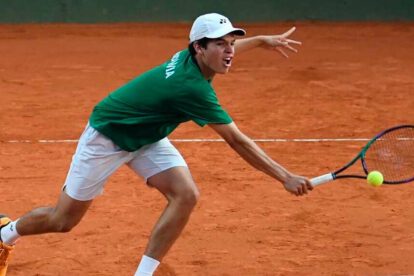 Juan Carlos Prado en el torneo ITF F16 de Alemania