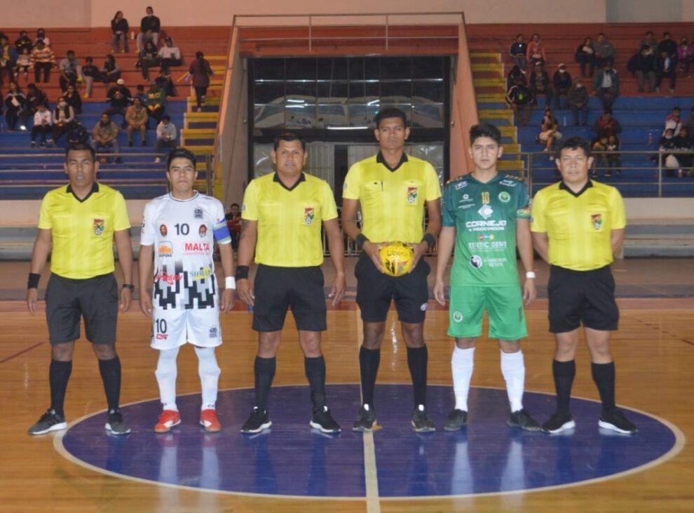Liga Nacional de Futsal arranca con Fantasmas Morales Moralitos y La Prensa de Yacuiba