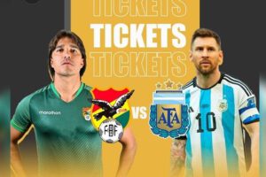 Entradas Bolivia Argentina agotadas