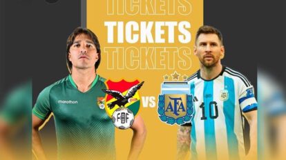 Entradas Bolivia Argentina agotadas