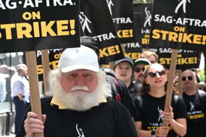 Huelga de actores en Hollywood por protección contra la inteligencia artificial