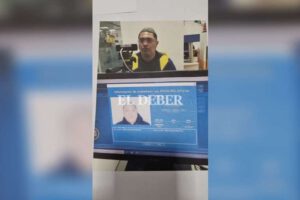 Julio René Navia al momento de asistir al Segip