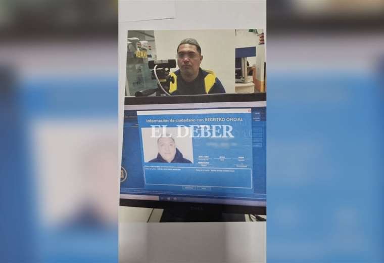 Julio René Navia al momento de asistir al Segip