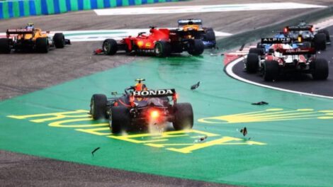 Accidente múltiple en el Gran Premio de Hungría de Fórmula 1