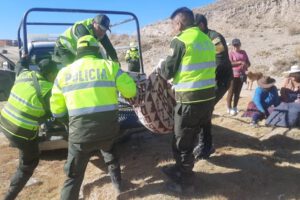 Vuelco de tonel deja un menor fallecido y cinco heridos