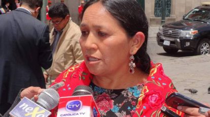 Estado Plurinacional y discriminación según Tomasa Yarhui