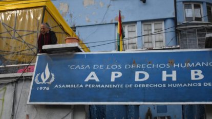 Lucha por la propiedad y el NIT de la sede de la Apdhb