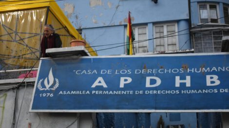 Lucha por la propiedad y el NIT de la sede de la Apdhb