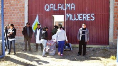 Centro de terapia para drogodependientes en el bloque de mujeres de Qalauma