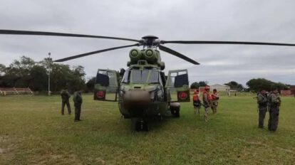 Controles aéreos para prevenir incendios en Bolivia