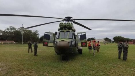 Controles aéreos para prevenir incendios en Bolivia