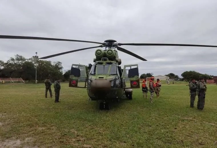 Controles aéreos para prevenir incendios en Bolivia