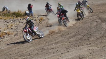 Motociclismo Oruro en la tercera prueba departamental