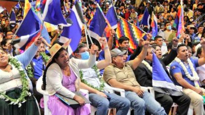Congreso del MAS en El Alto