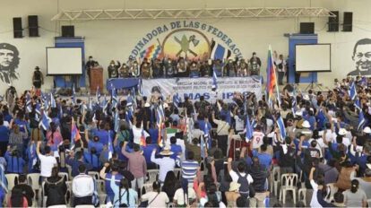 Congreso del MAS en Cochabamba