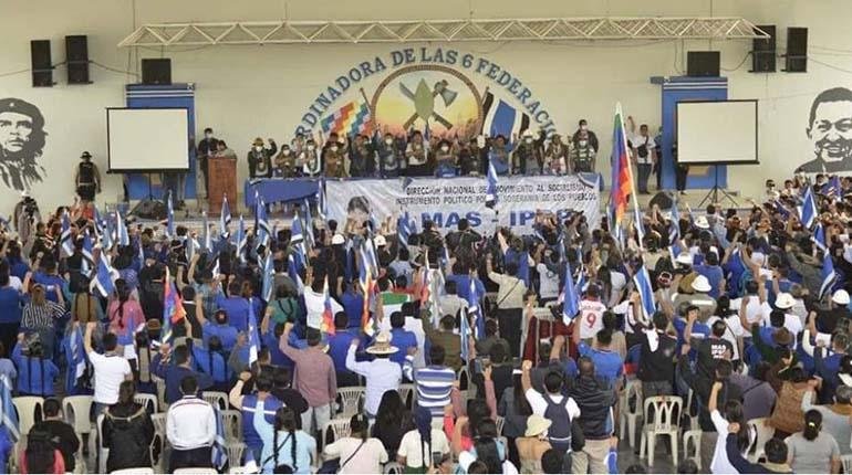 Congreso del MAS en Cochabamba