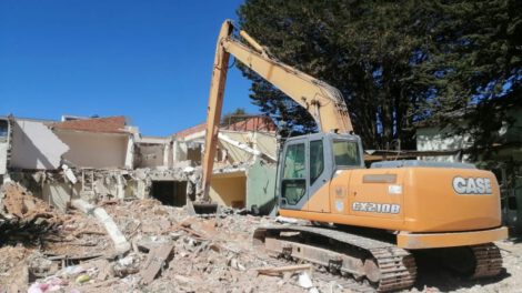 Demolición del Hospital General San Juan de Dios