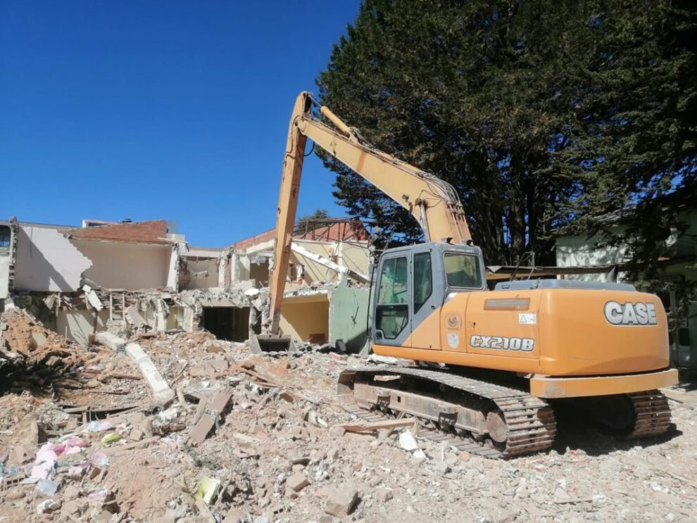 Demolición del Hospital General San Juan de Dios