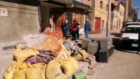 sanciones a propietarios de domicilios por escombros de construcción