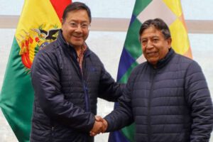 Expulsión de Arce y Choquehuanca del MAS