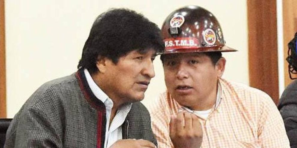 Extorsión a Evo Morales por dirigentes del Pacto de Unidad