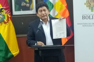 Bloqueo en San Julián por falta de firma del gobernador Camacho