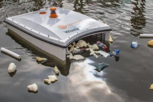 Waste Shark, dispositivo eléctrico para limpiar ríos y mares