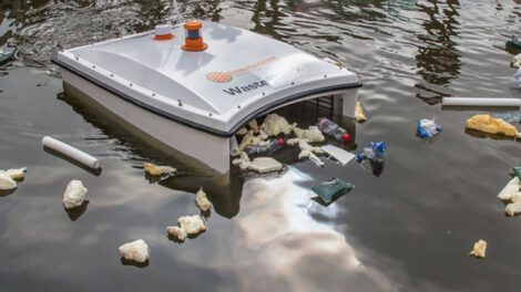 Waste Shark, dispositivo eléctrico para limpiar ríos y mares