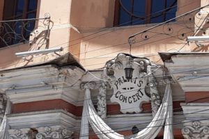 Restauración del Teatro Palais con avance del 30%