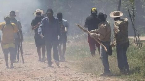 Ocupación ilegal de tierras en Santa Cruz