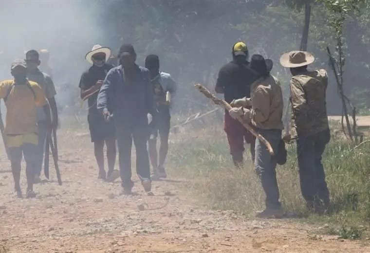 Ocupación ilegal de tierras en Santa Cruz
