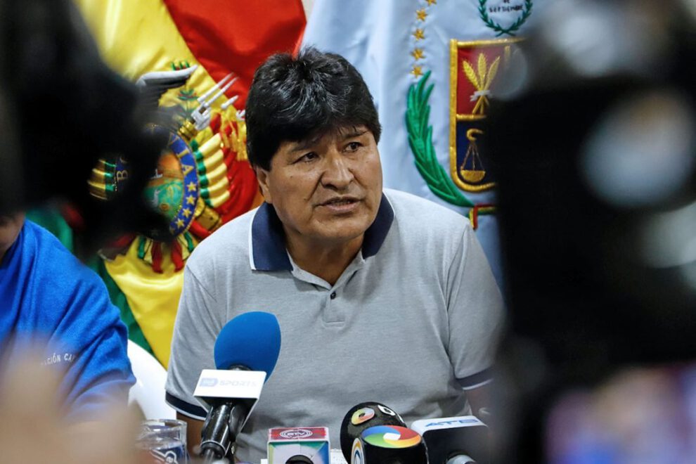 Evo Morales rechaza invitaciones internacionales por situación política
