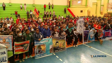 campeonato anual de Ademagor en Oruro