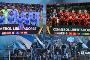 Bolívar frente al Paranaense en la Copa Libertadores