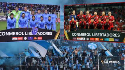 Bolívar frente al Paranaense en la Copa Libertadores